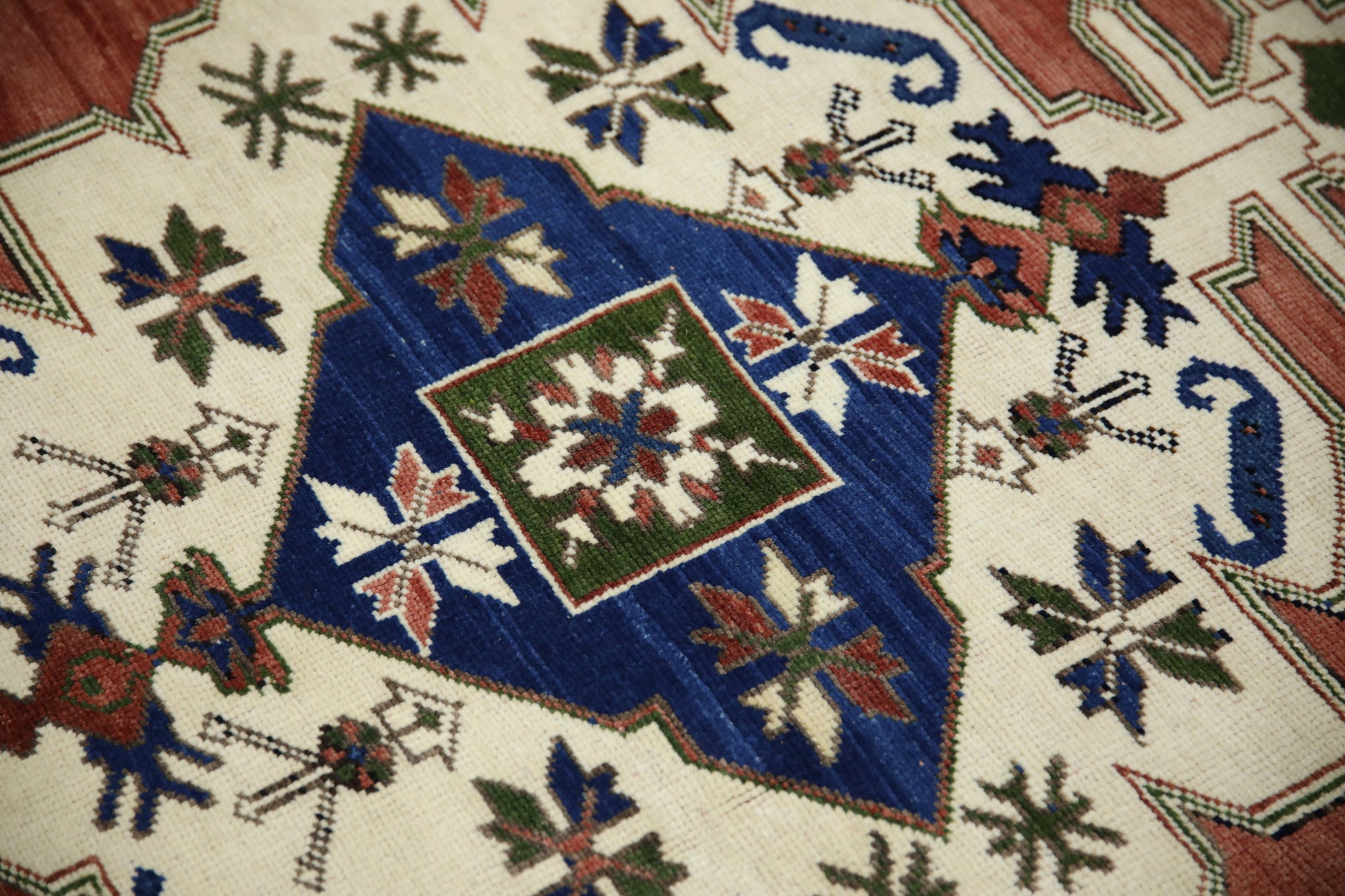 Turkish Vintage Anatolian Rug  5'2" x 6'5" #223