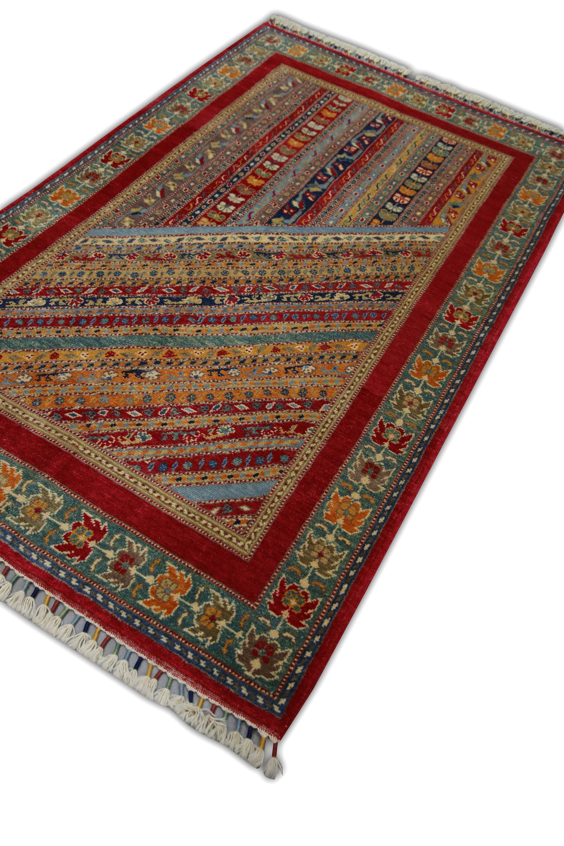 Turkish Vintage Anatolian Rug  4'5" x 7'1" #382
