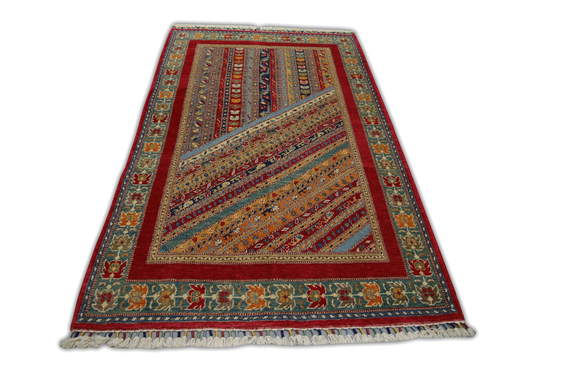 Turkish Vintage Anatolian Rug  4'5" x 7'1" #382