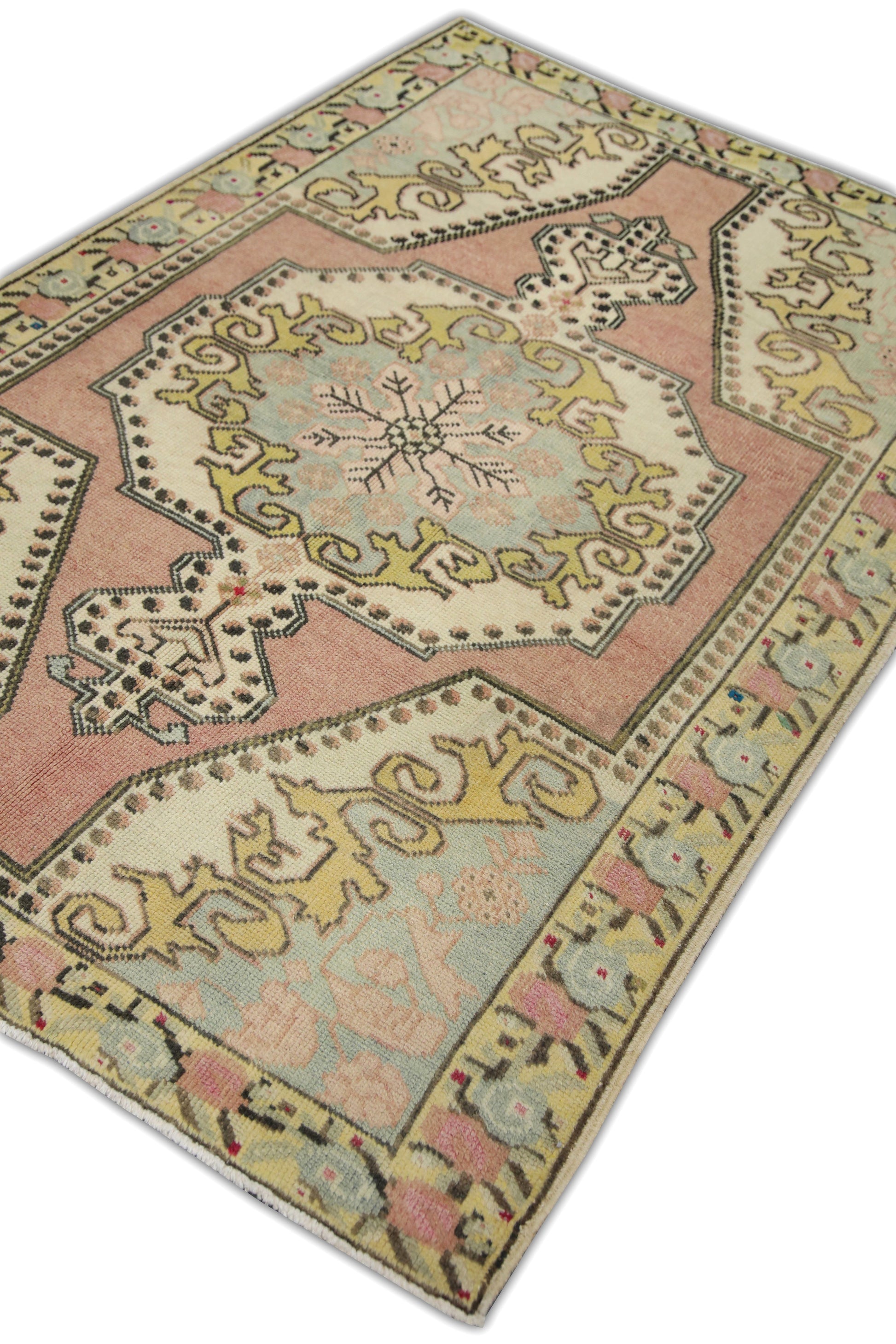 Turkish Vintage Anatolian Rug  4'6" x 6'9" #113