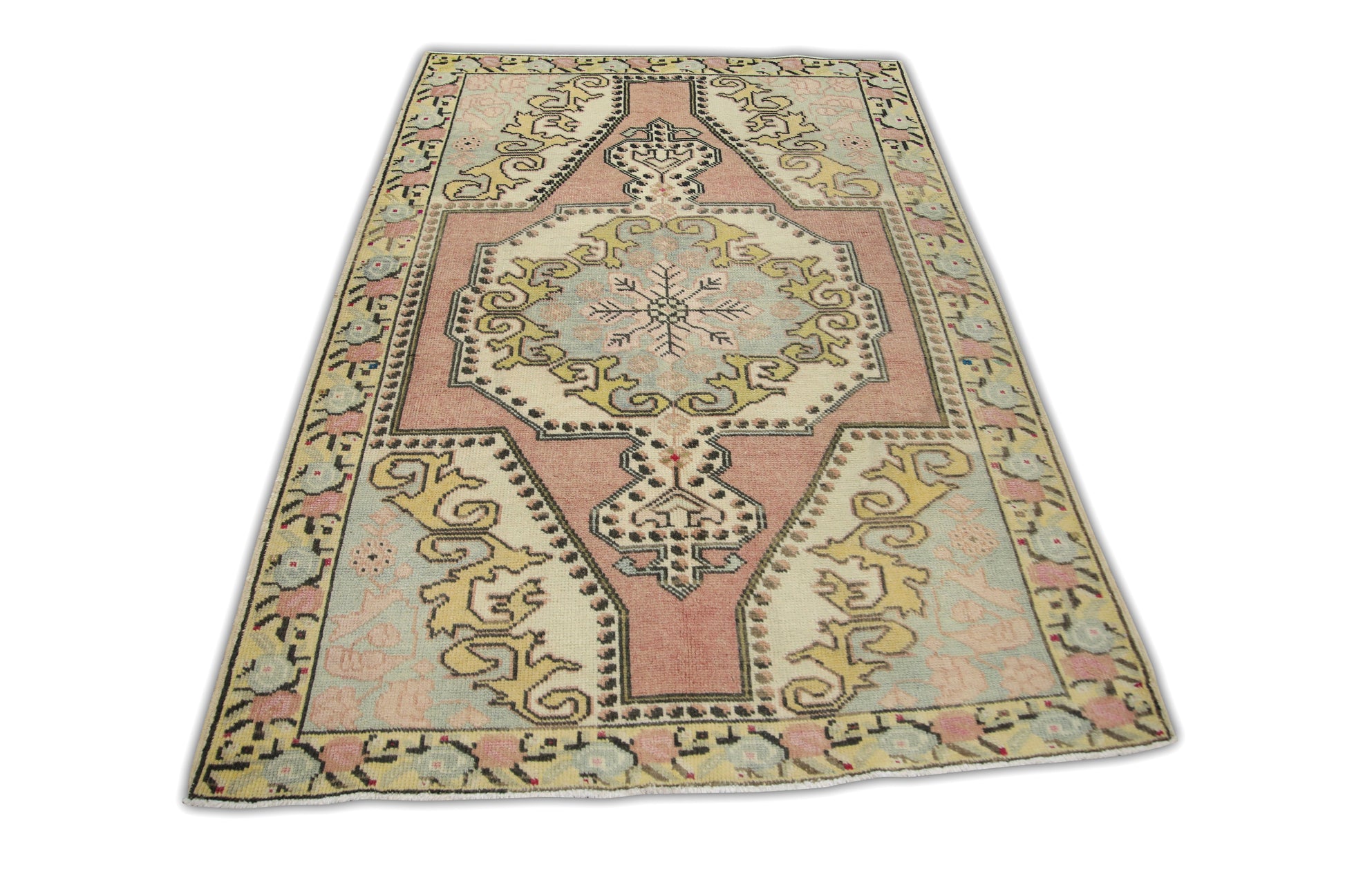 Turkish Vintage Anatolian Rug  4'6" x 6'9" #113