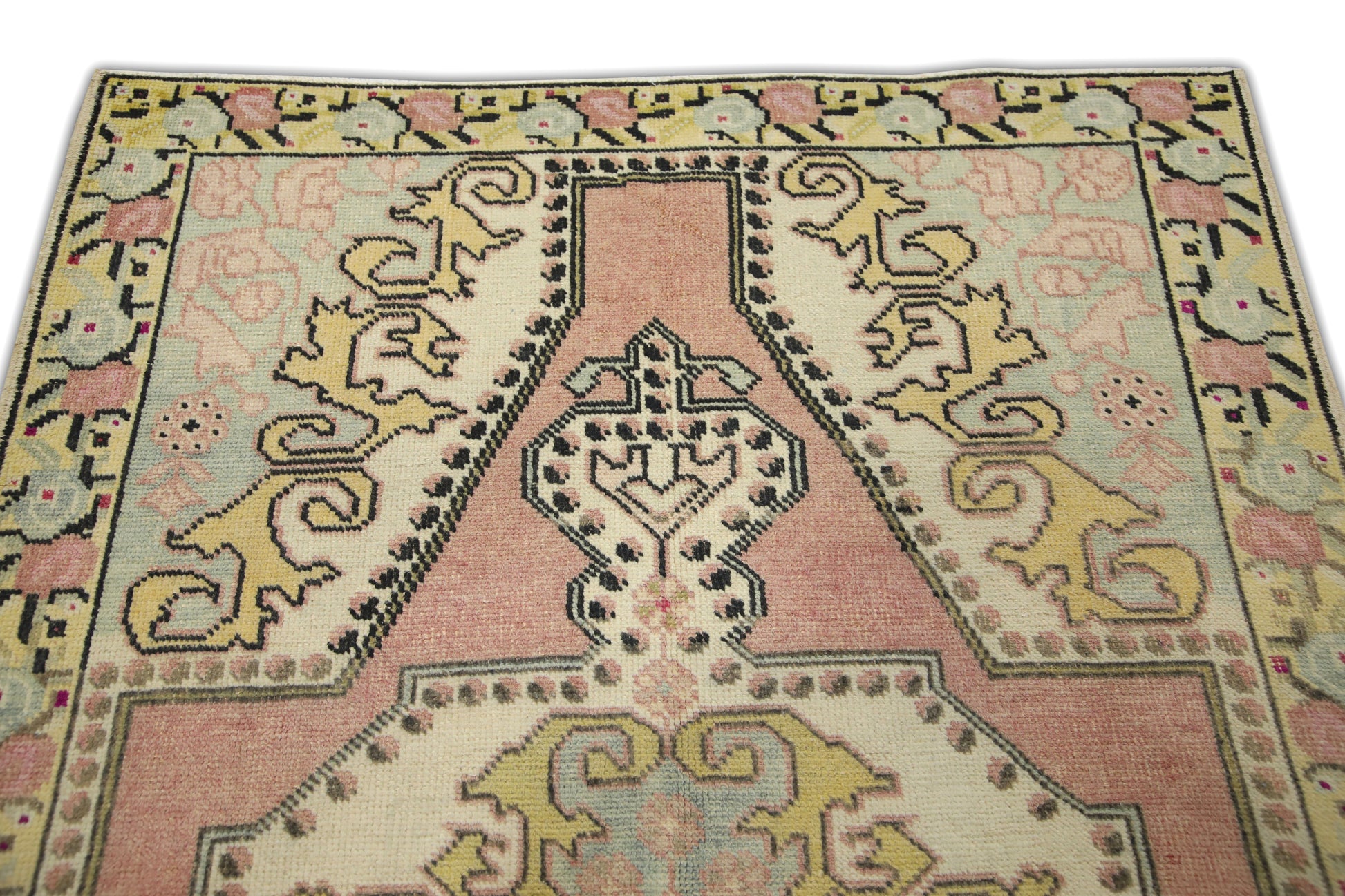 Turkish Vintage Anatolian Rug  4'6" x 6'9" #113