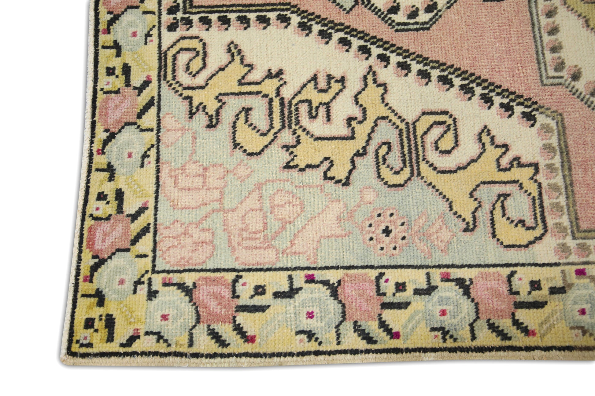 Turkish Vintage Anatolian Rug  4'6" x 6'9" #113