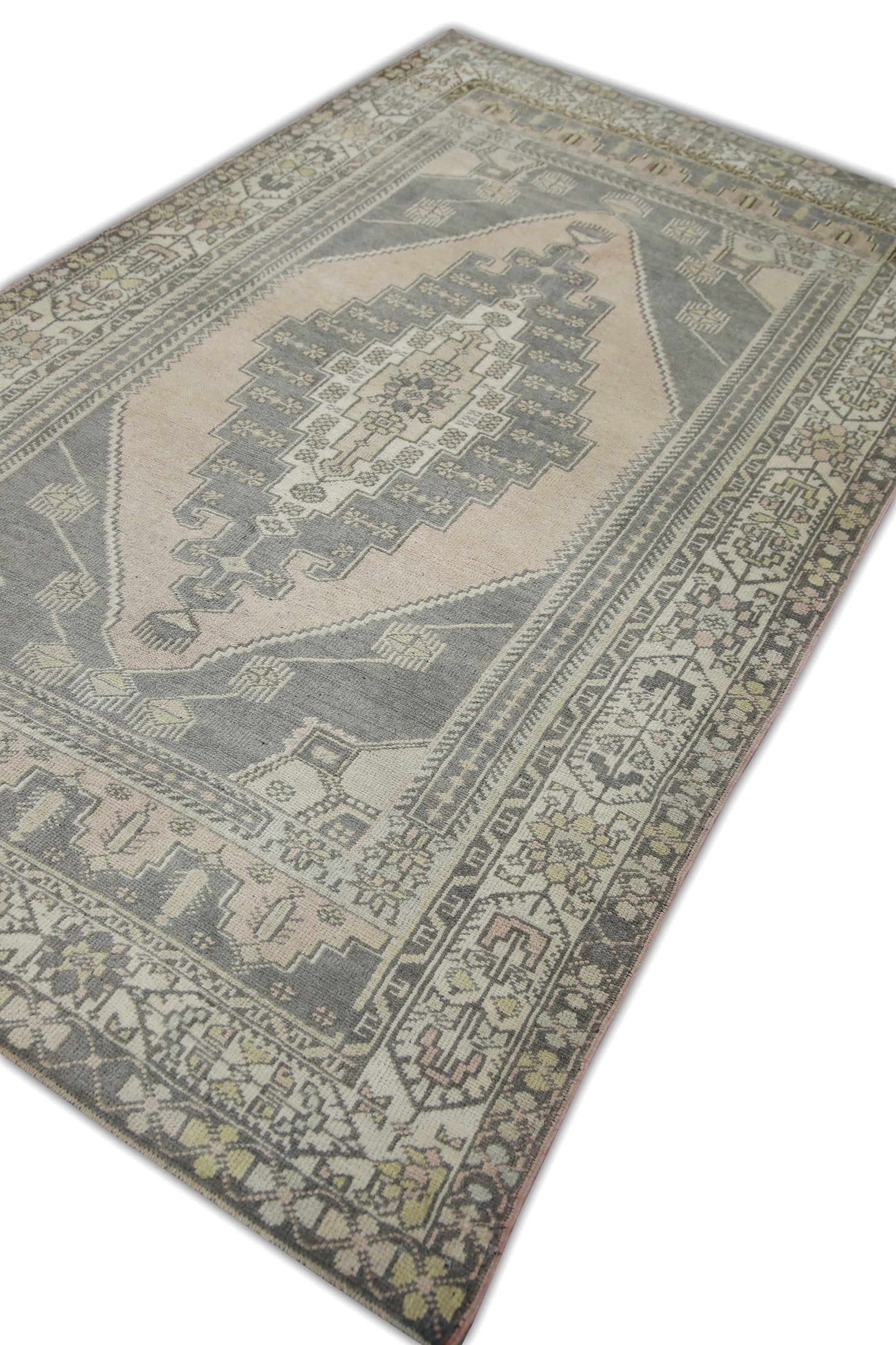 Turkish Vintage Anatolian Rug  5' x 8'5" #454