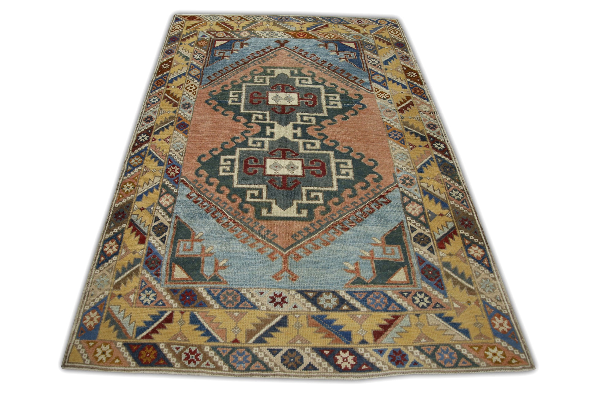 Turkish Vintage Anatolian Rug  4'8" x 7' #146