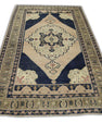 Turkish Vintage Anatolian Rug  4'8" x 7'3" #2131