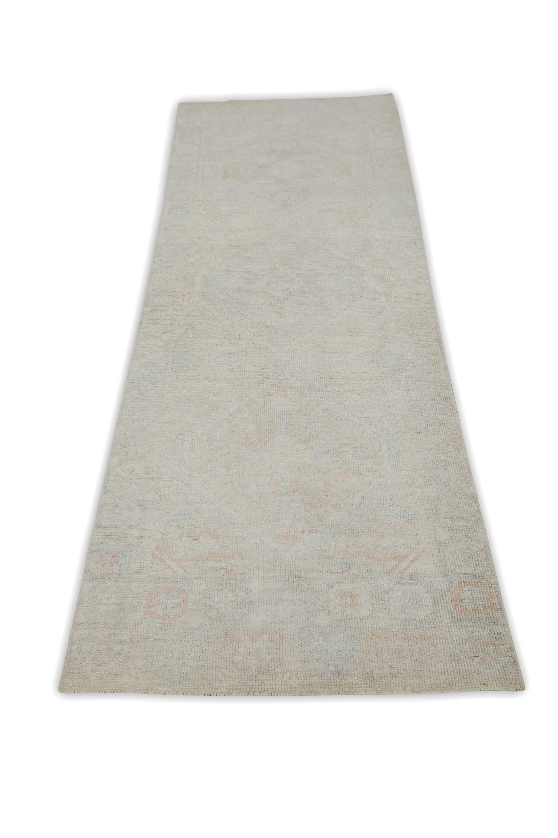 Turkish Oushak Rug 2'9" x 7'10" #8630