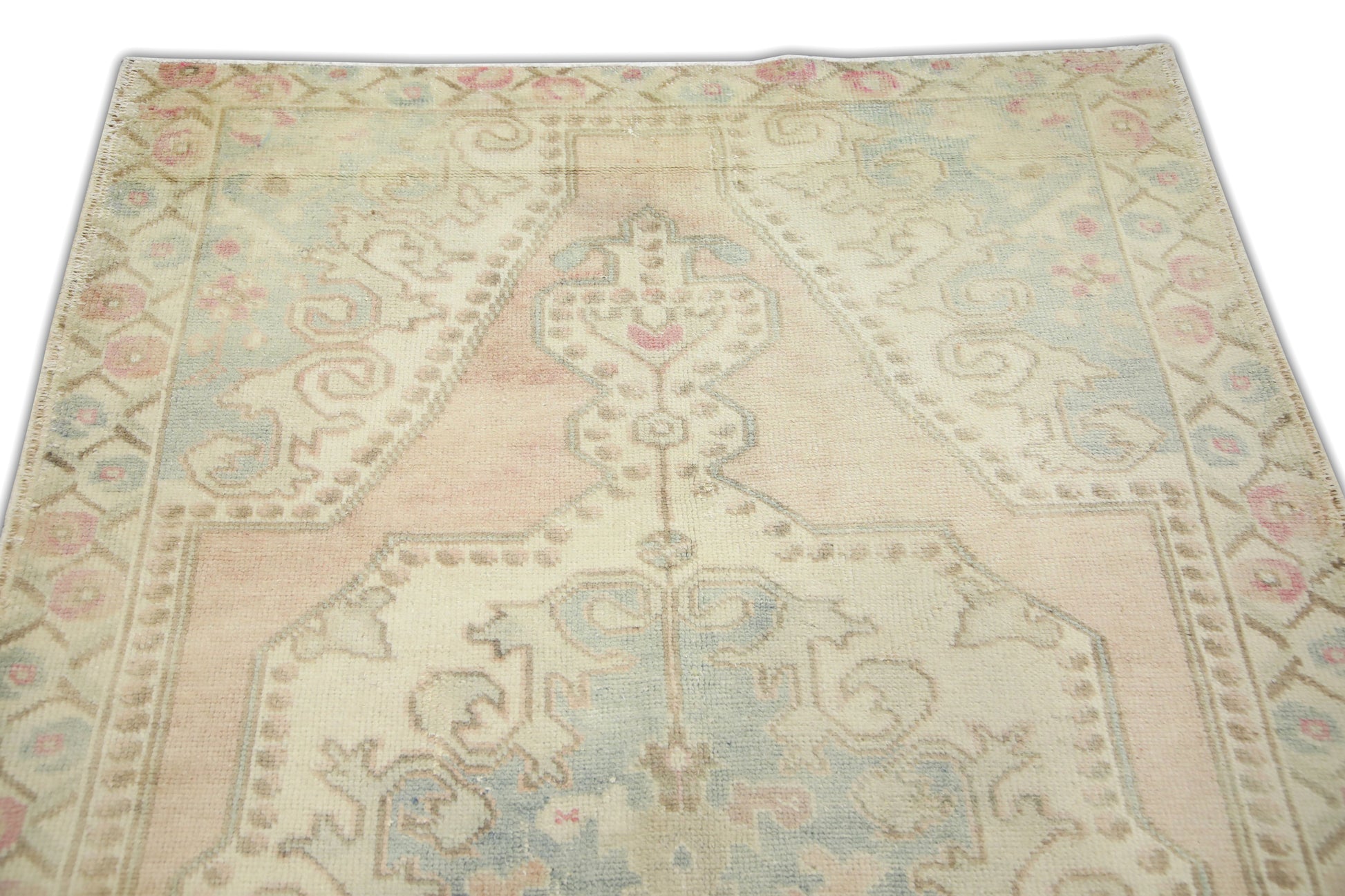 Turkish Vintage Anatolian Rug  4'6" x 7'8" #437