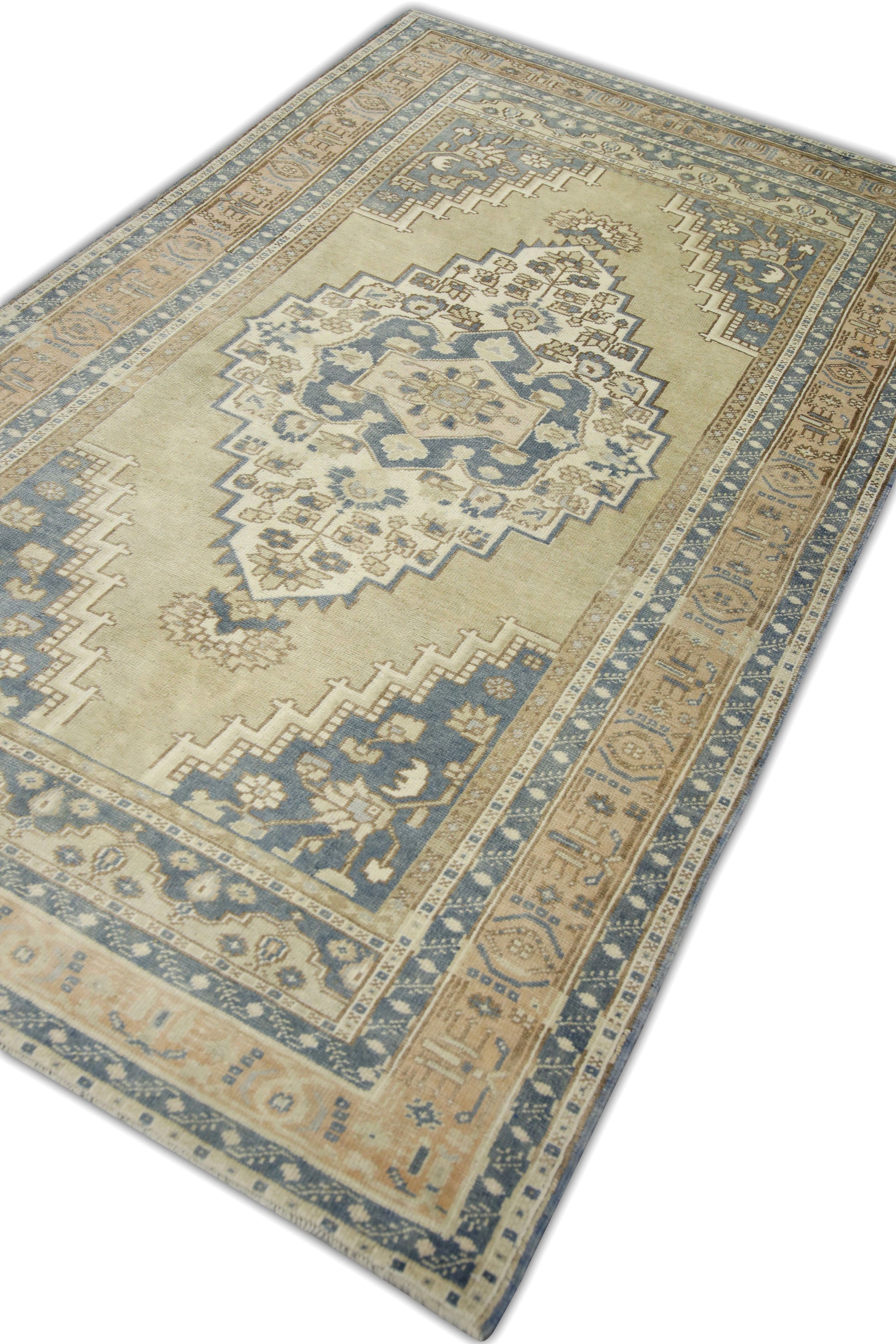 Turkish Vintage Anatolian Rug  4'8" x 7'9" #03