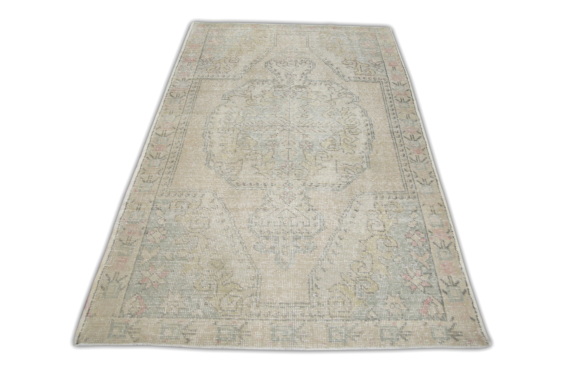 Turkish Vintage Anatolian Rug  4'4" x 6'9" #29