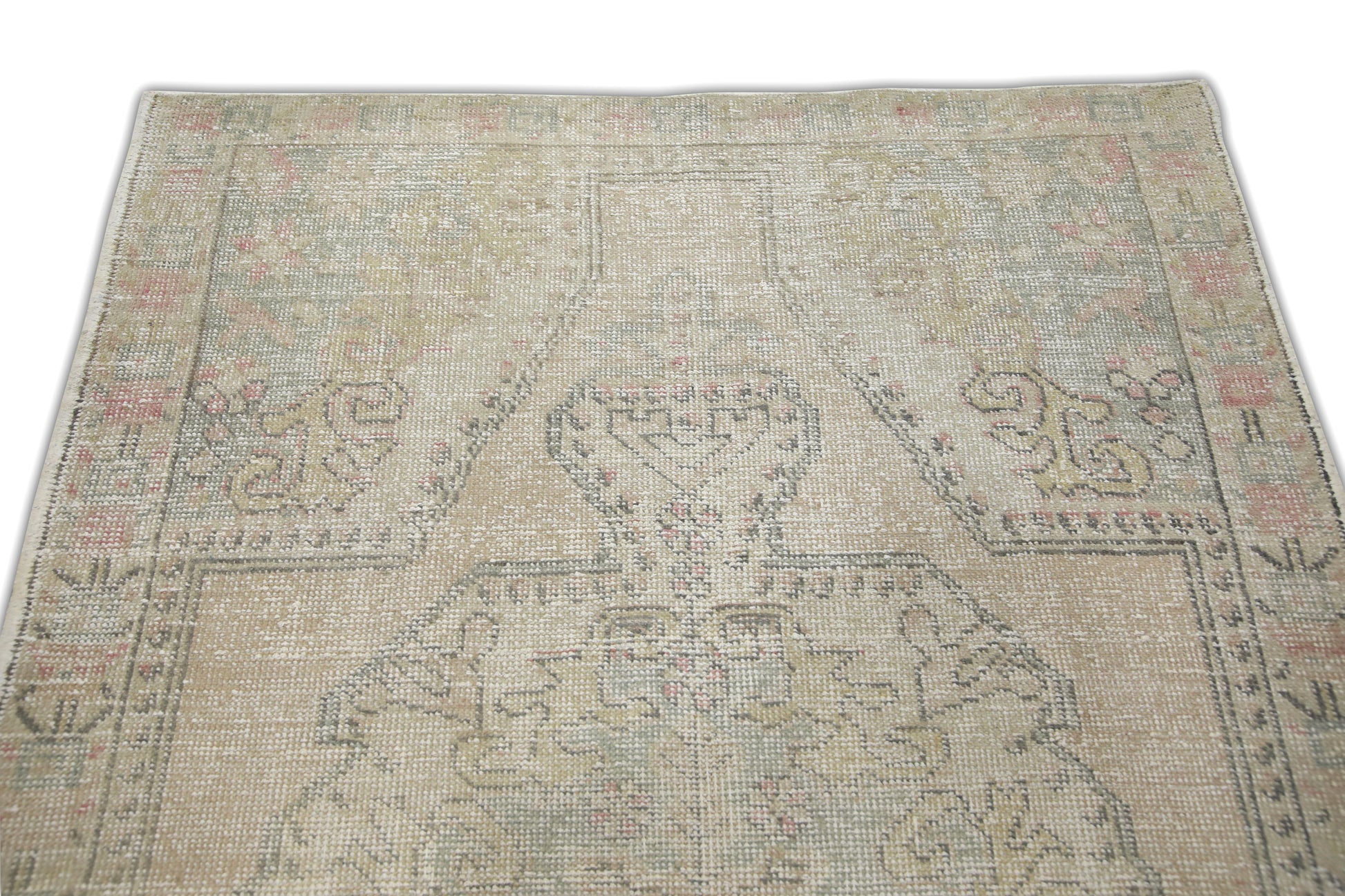 Turkish Vintage Anatolian Rug  4'4" x 6'9" #29