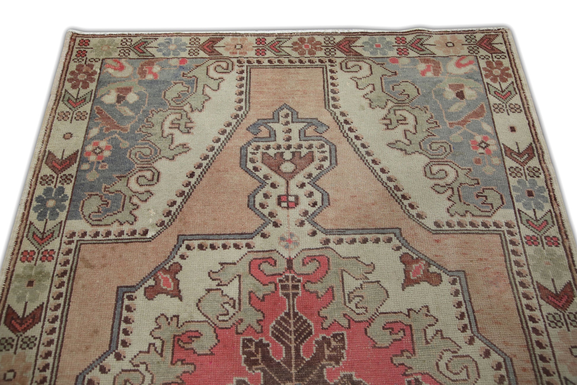 Turkish Vintage Anatolian Rug  4'8" x 7'2" #88