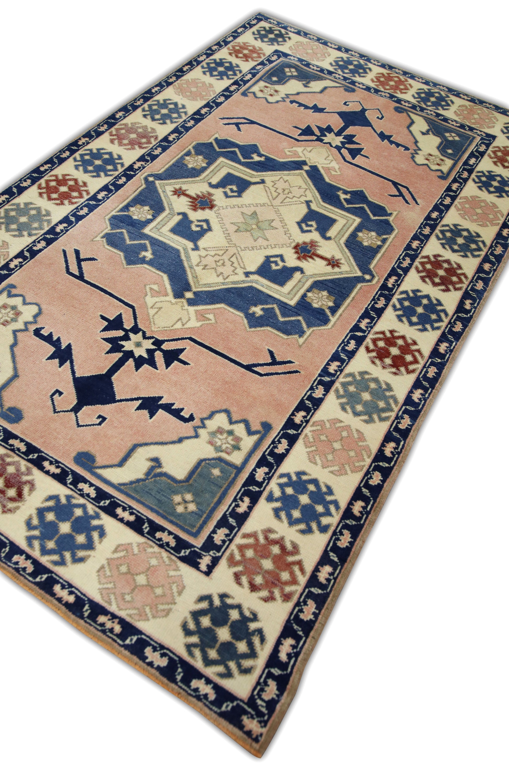 Turkish Vintage Anatolian Rug  4'8" x 7'9" #365