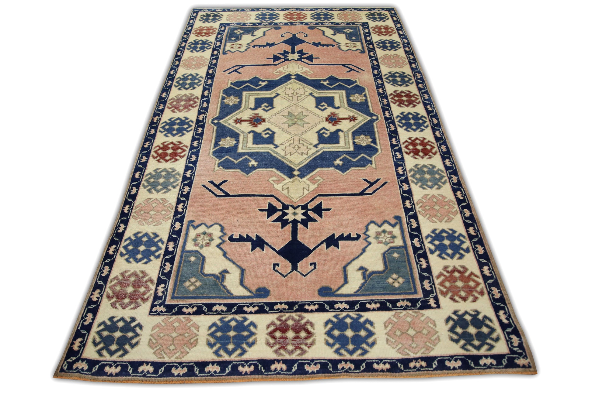 Turkish Vintage Anatolian Rug  4'8" x 7'9" #365