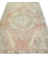 Turkish Vintage Anatolian Rug  4'6" x 6'11" #172