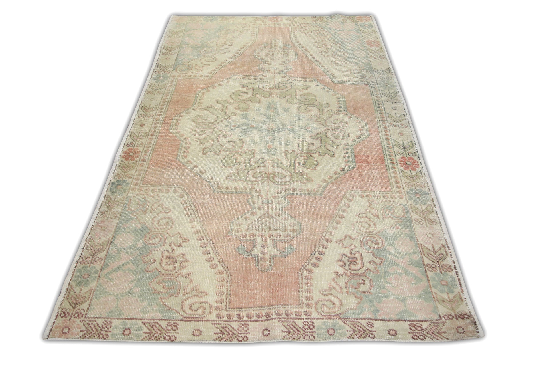 Turkish Vintage Anatolian Rug  4'6" x 6'11" #172