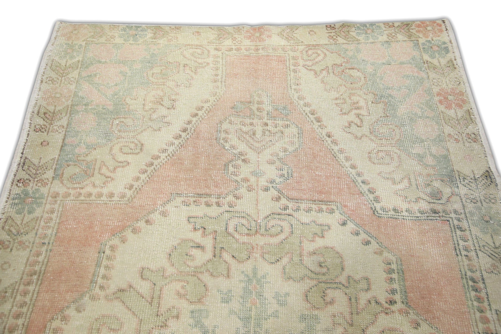 Turkish Vintage Anatolian Rug  4'6" x 6'11" #172