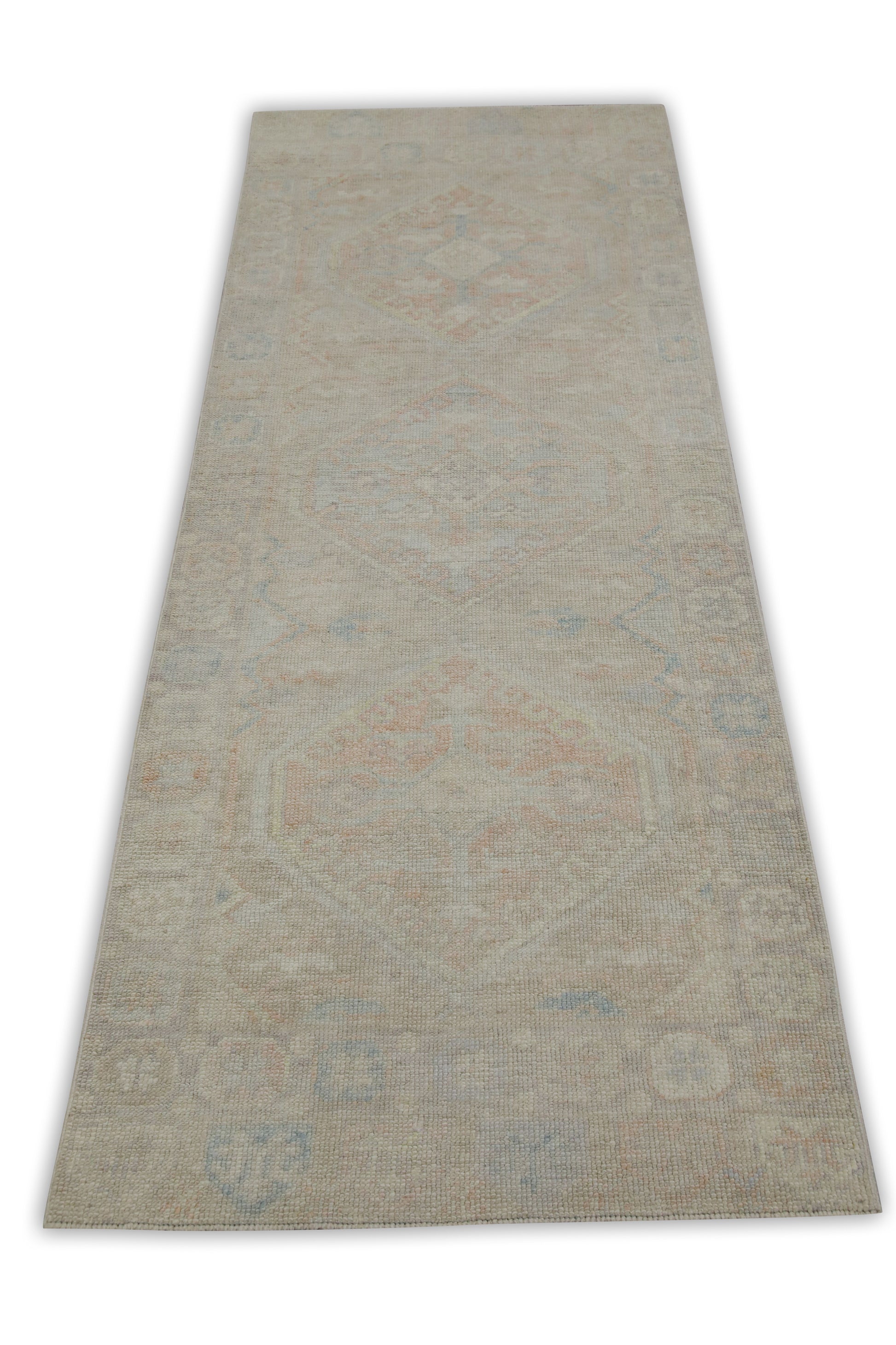 Turkish Oushak Rug 2'11" x 7'5" #8627