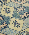Turkish Vintage Anatolian Rug  4'11" x 6'7" #214