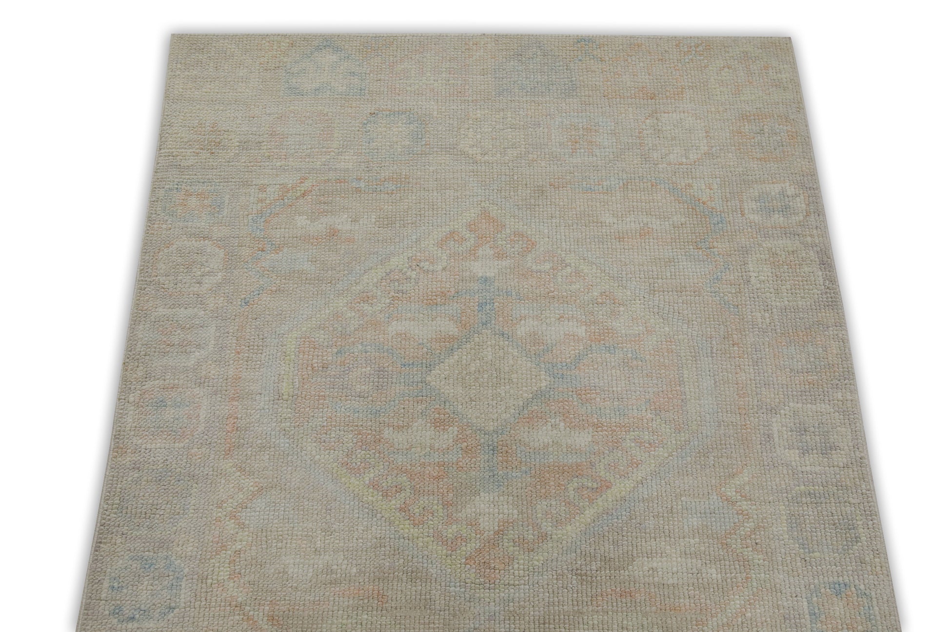 Turkish Oushak Rug 2'11" x 7'5" #8627