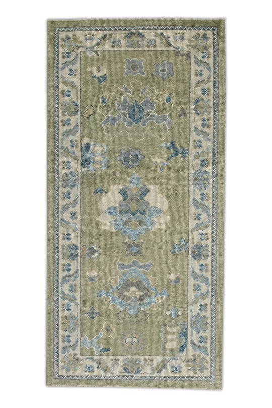 #7998 Turkish Oushak 2'11" x 6'