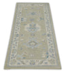 Turkish Oushak Rug 2'11" x 6' #7998