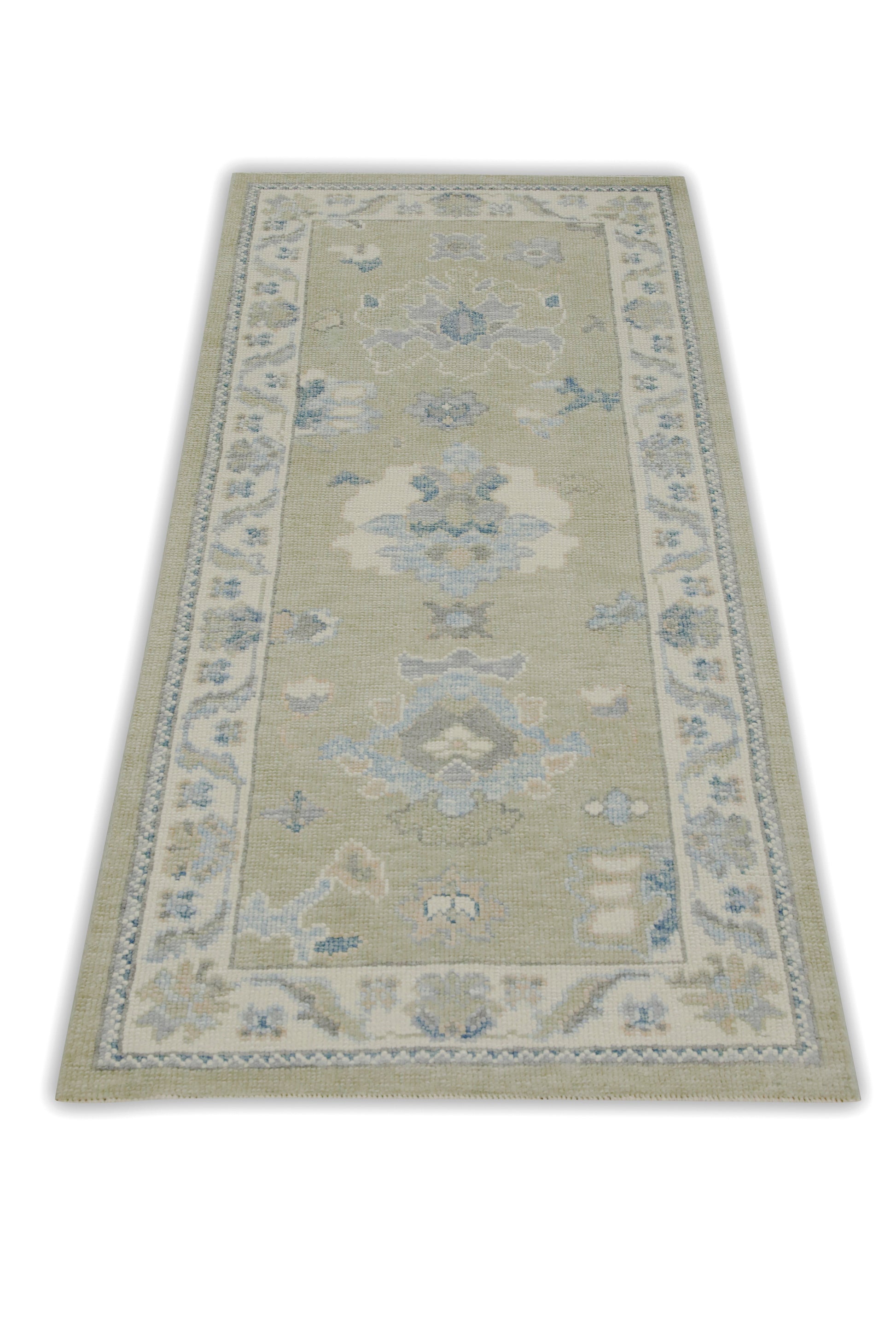 Turkish Oushak Rug 2'11" x 6' #7998