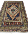 Turkish Vintage Anatolian Rug  4'4" x 6'9" #458
