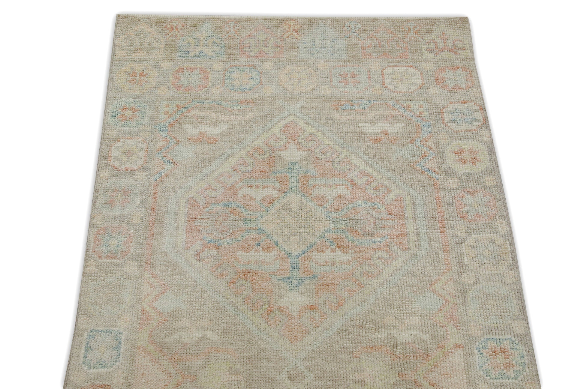 Turkish Oushak Rug 2'11" x 7'8" #8562