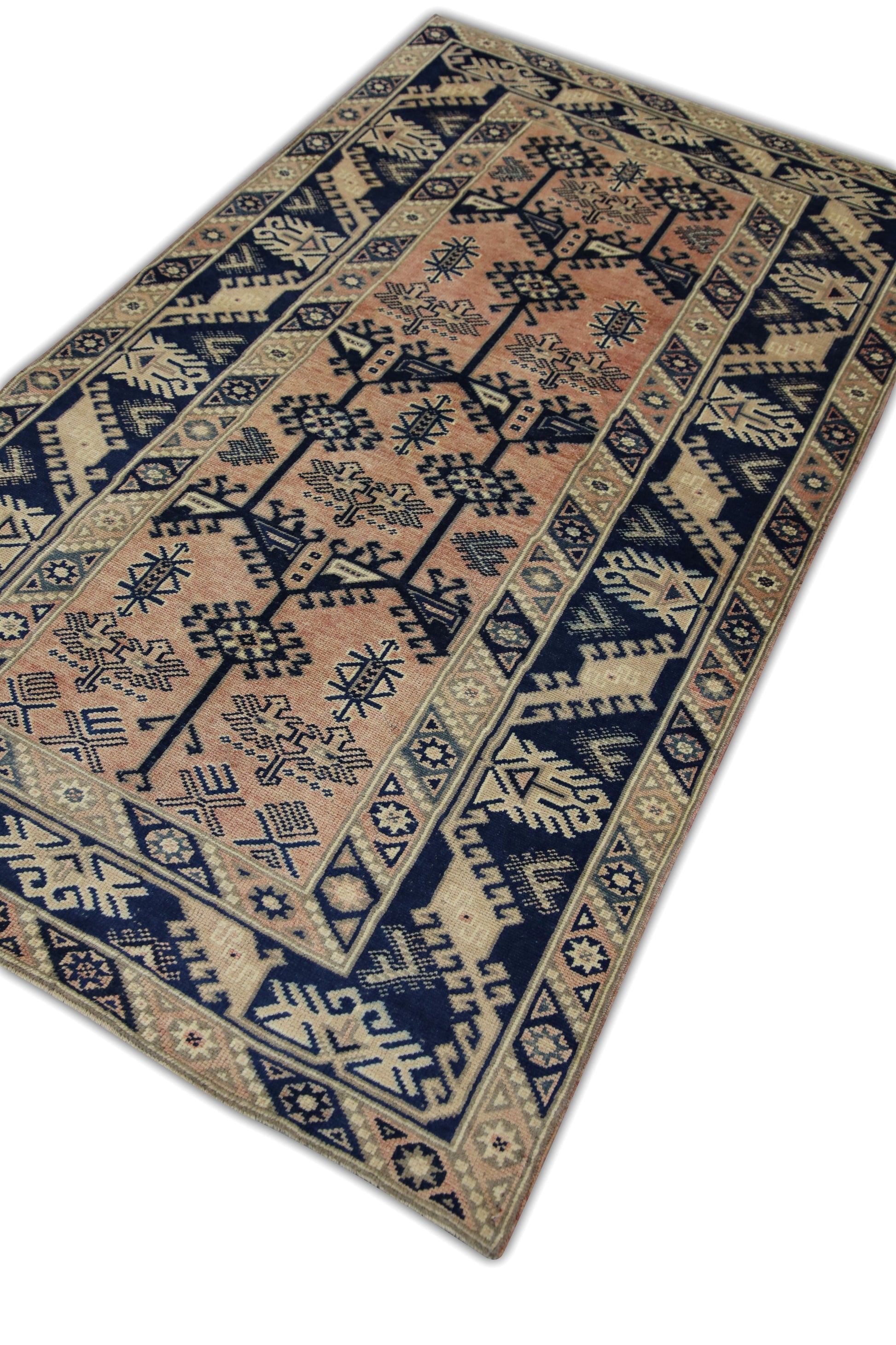Turkish Vintage Anatolian Rug  4' x 6'11" #83