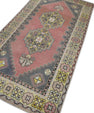 Turkish Vintage Anatolian Rug  3'9" x 7'4" #503
