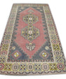 Turkish Vintage Anatolian Rug  3'9" x 7'4" #503