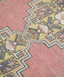 Turkish Vintage Anatolian Rug  3'9" x 7'4" #503