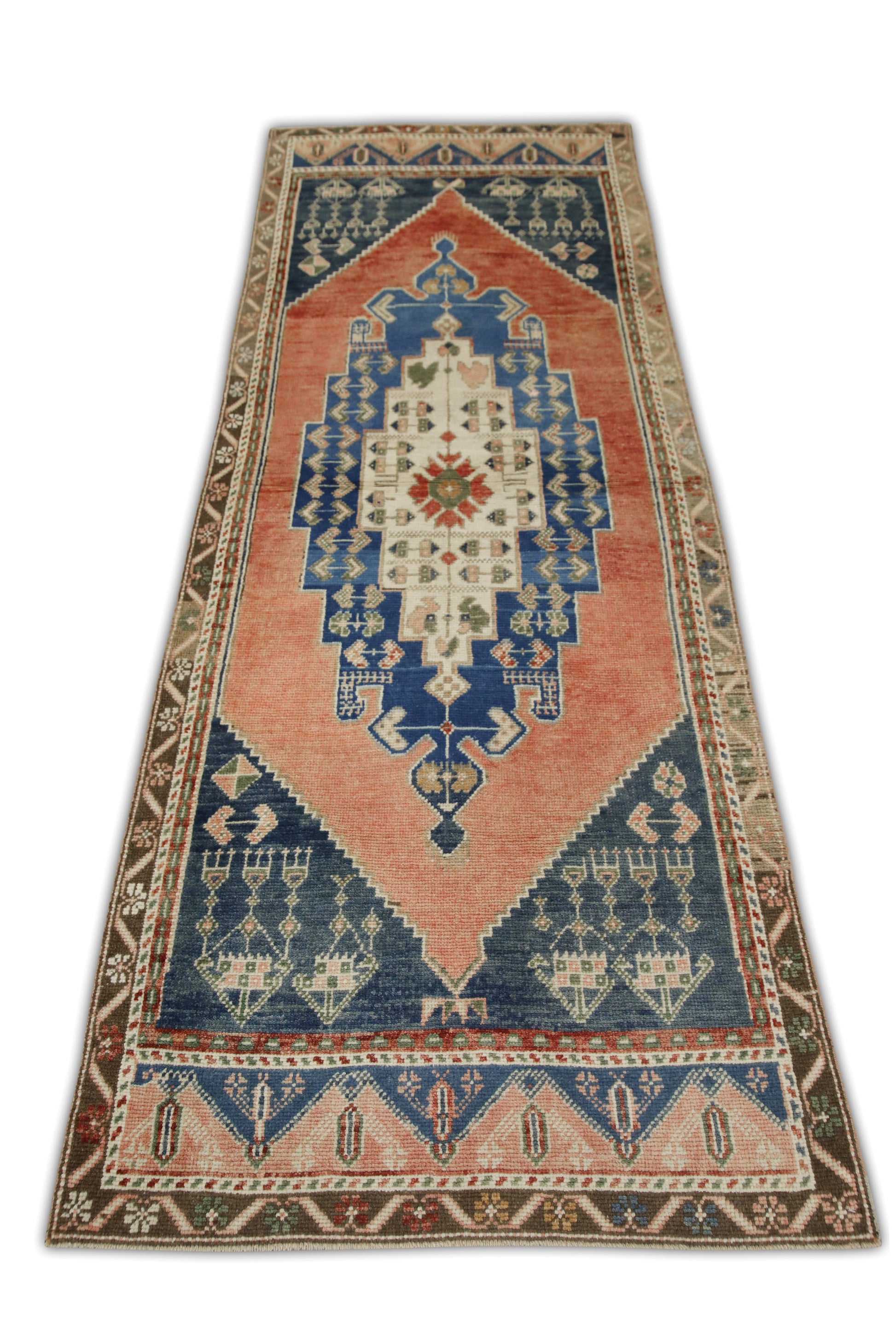 Turkish Vintage Anatolian Rug  3'5" x 8'11" #335
