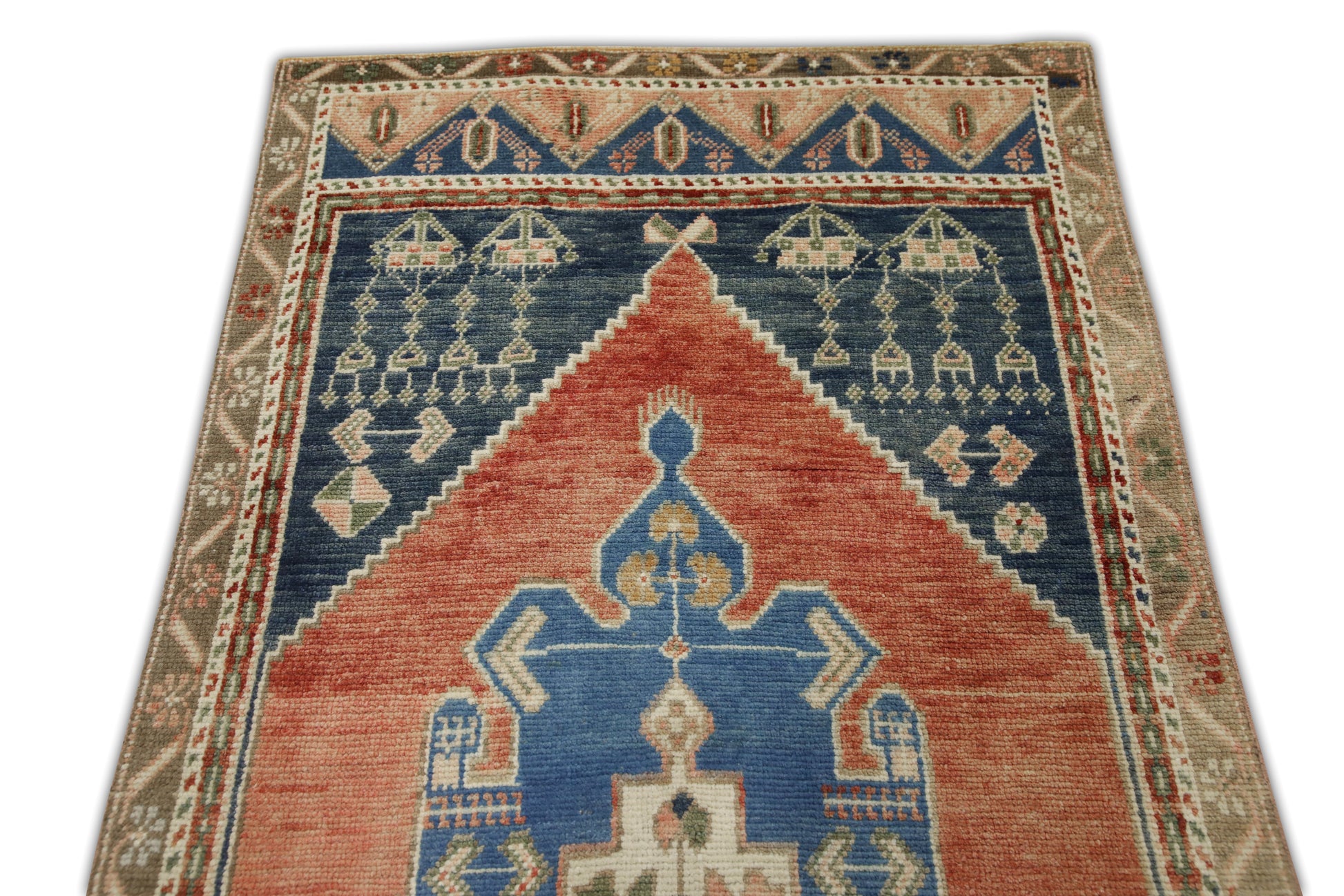 Turkish Vintage Anatolian Rug  3'5" x 8'11" #335