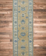 Turkish Oushak Rug 3' x 9'9" #7631