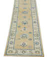 Turkish Oushak Rug 3' x 9'9" #7631