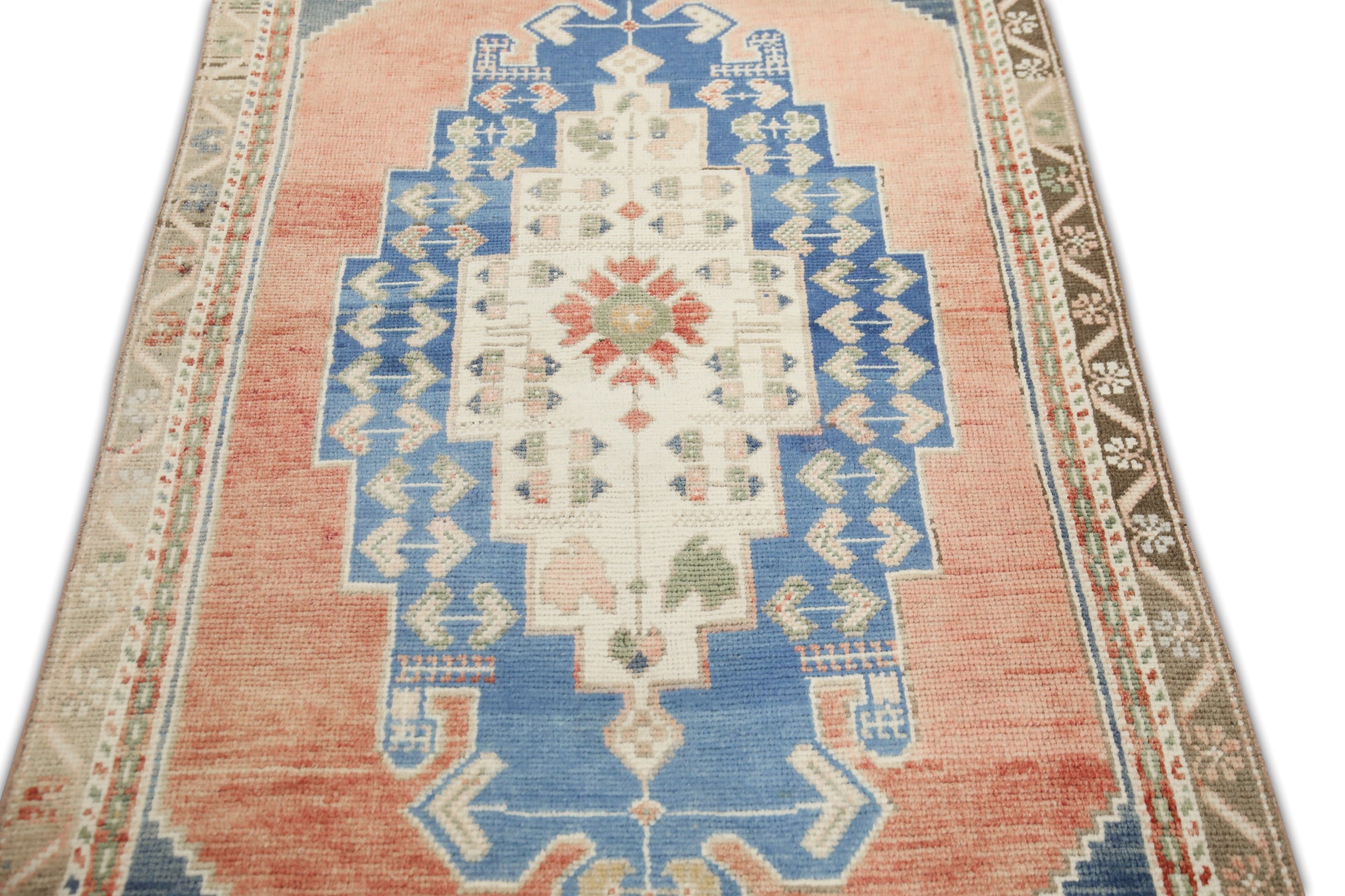 Turkish Vintage Anatolian Rug  3'5" x 8'11" #335