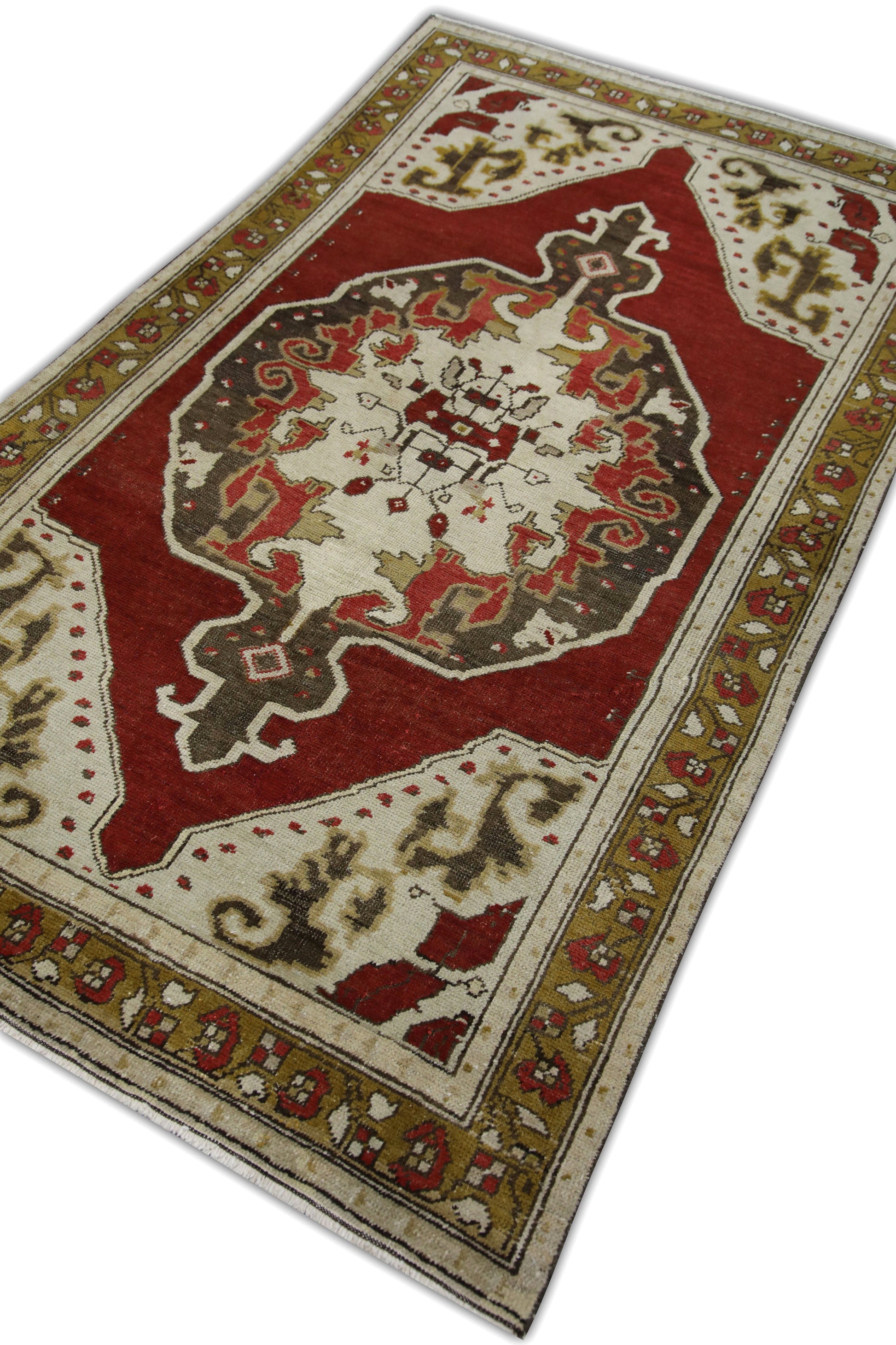 Turkish Vintage Anatolian Rug  4' x 7' #08