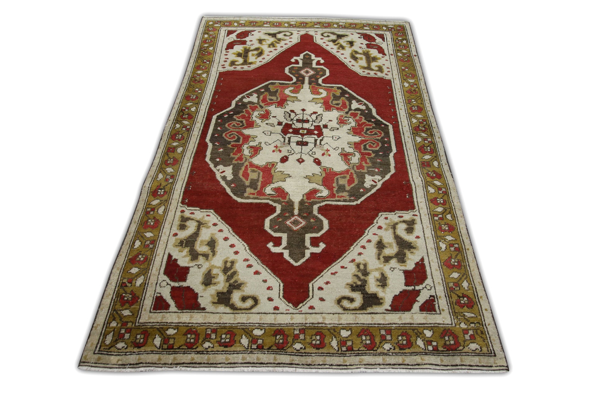 Turkish Vintage Anatolian Rug  4' x 7' #08