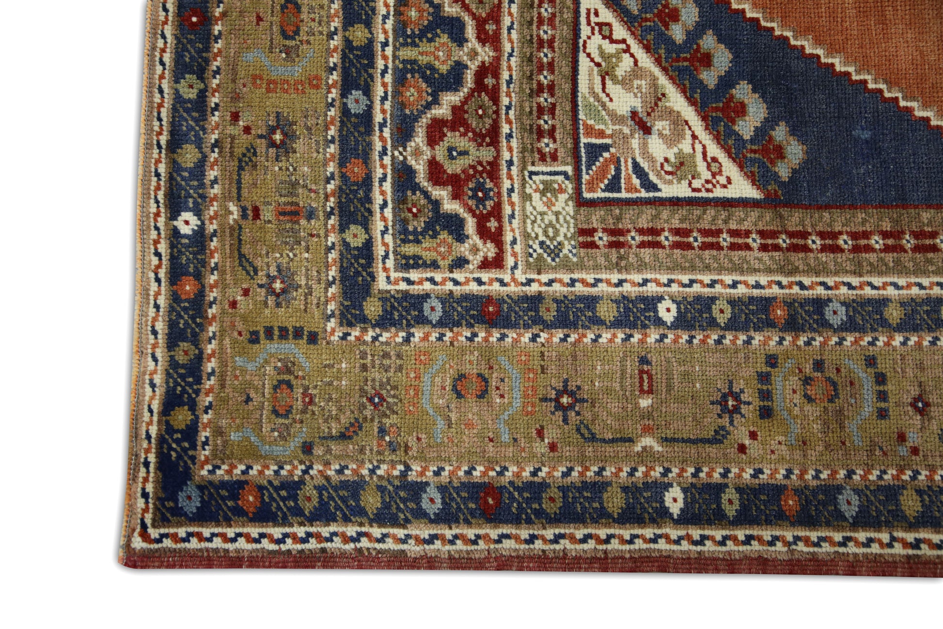 Turkish Vintage Anatolian Rug  4'2" x 7'2" #198