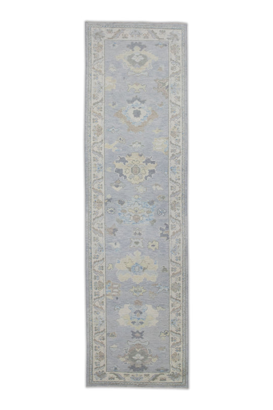 #8492 Turkish Oushak 2'9" x 10'