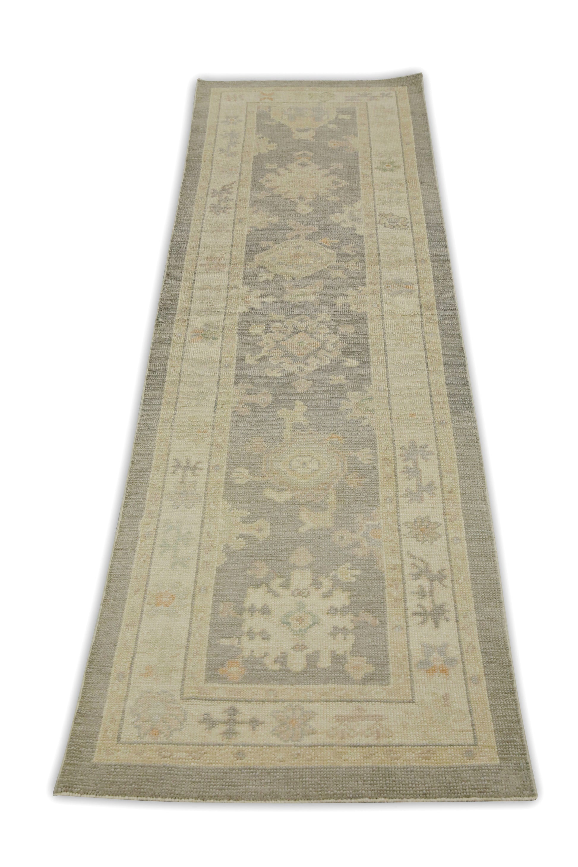 Turkish Oushak Rug 2'9" x 9'11" #8488