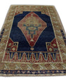 Turkish Vintage Anatolian Rug  4'10" x 7'8" #37