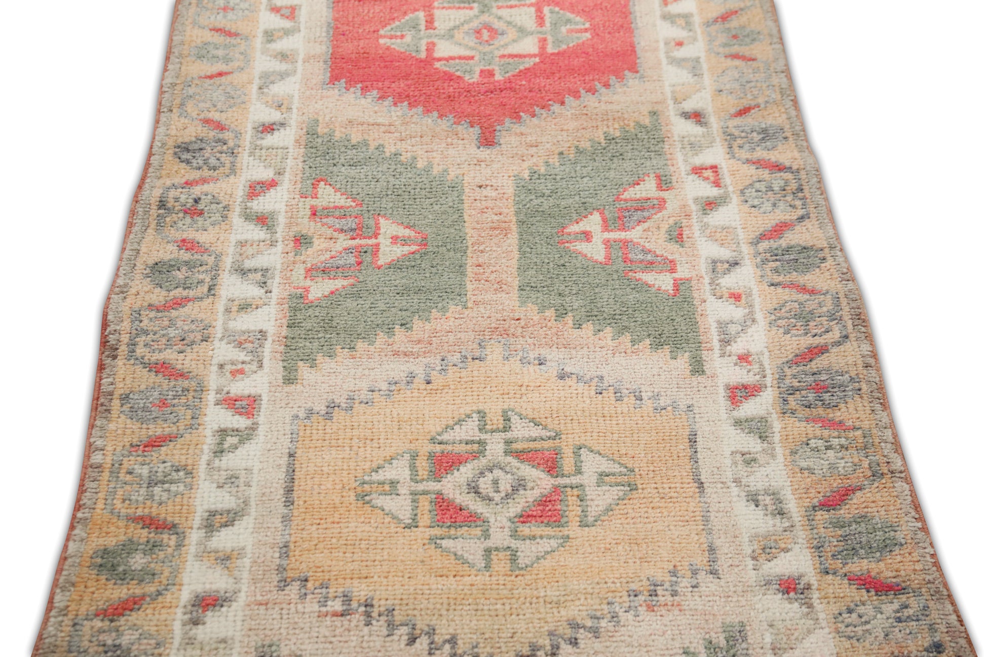 Turkish Vintage Anatolian Rug  2'9" x 9'10" #313