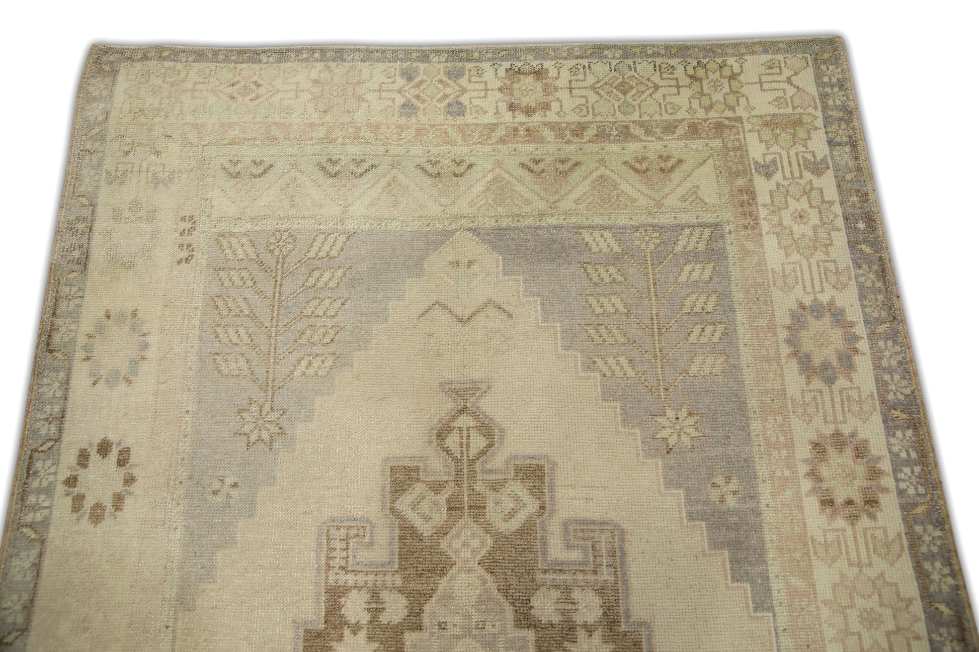 Turkish Vintage Anatolian Rug  4'3" x 7'6" #366