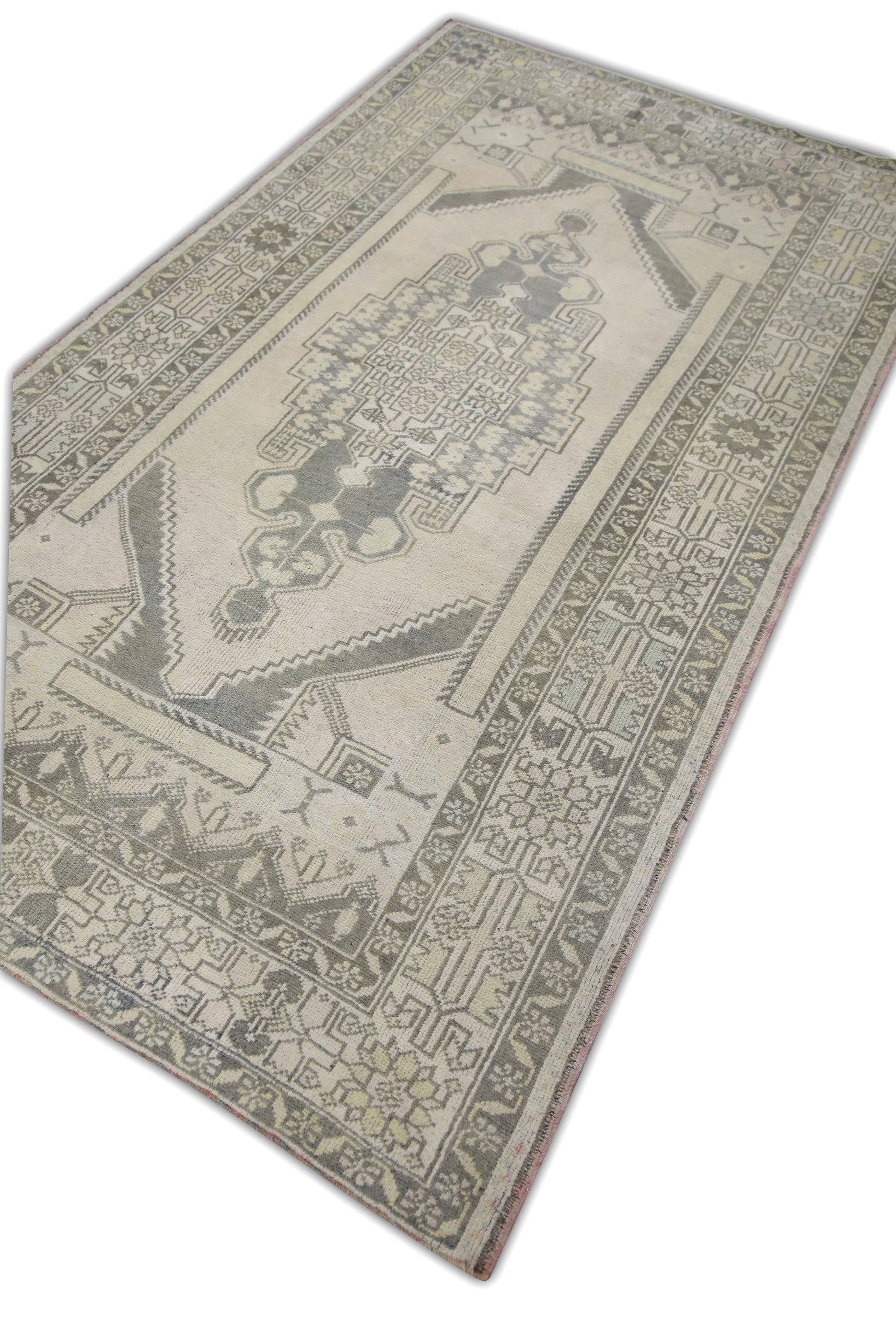 Turkish Vintage Anatolian Rug  4'5" x 7'10" #77