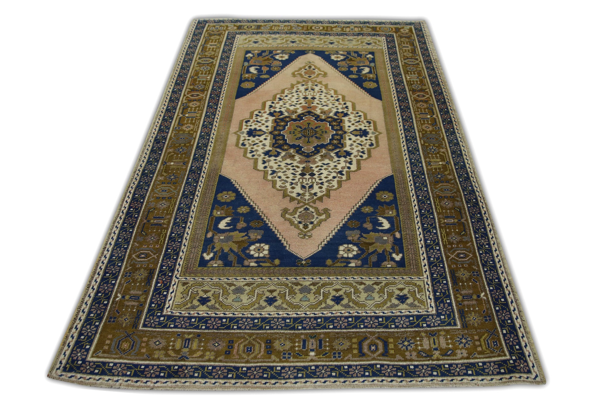 Turkish Vintage Anatolian Rug  4'3" x 6'5" #06