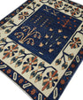 Turkish Vintage Anatolian Rug  4' x 5'1" #05