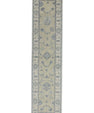 Turkish Oushak Rug 2'5" x 10' #7611